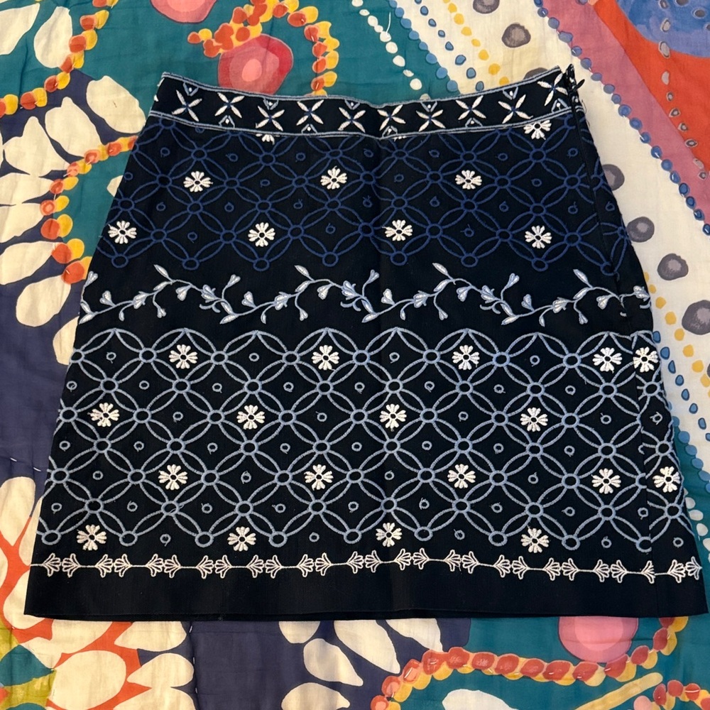 Elegant Embroidered Skirt